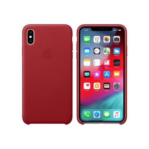 Apple - (Product) Red - Coque De Protection Pour Téléphone Portable - Cuir - Rouge - Pour Iphone Xs Max