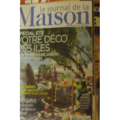 Le Journal De La Maison 440 Special Été Votre Déco Des Îles
