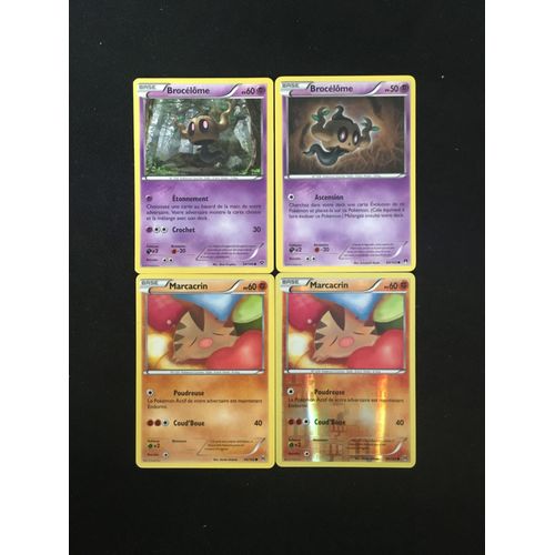 2x Brocélôme + 2x Marcacrin (Pokemon)