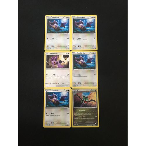5x Sonistrelle + Bruyverne (Pokemon)