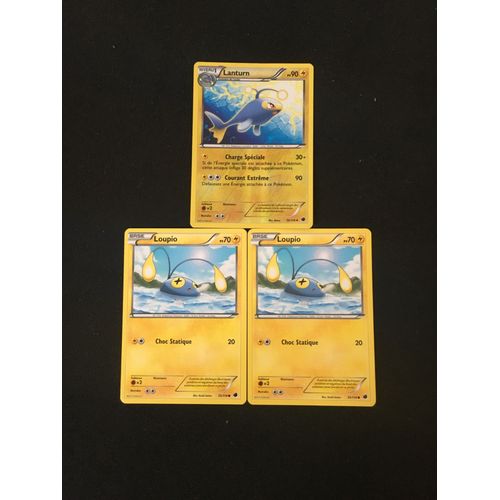2x Loupio + Lanturn (Pokemon)