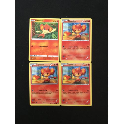 4x Flamajou (Pokemon)