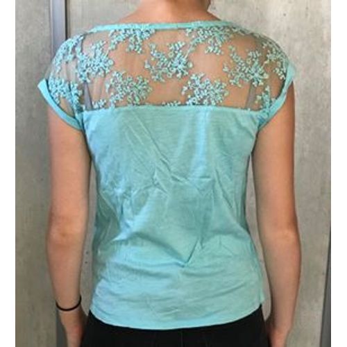 T Shirt Turquoise Camaïeu Xs