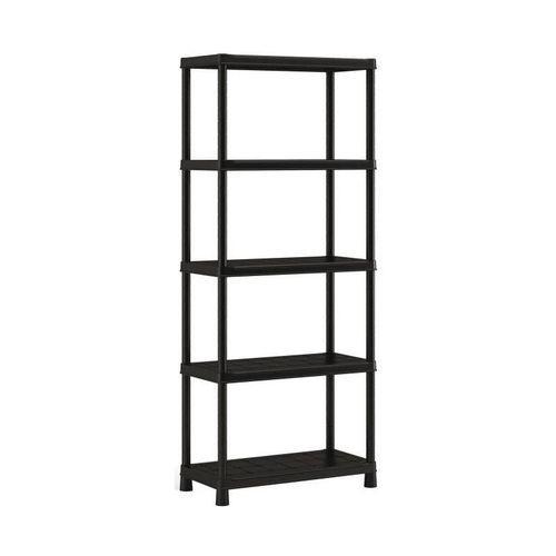 Kis étagere de rangement plus 80 / 5 - 80 x 40 x 187 cm - noir