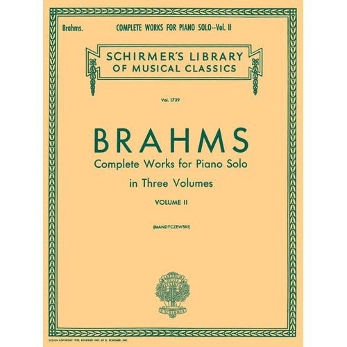 Complete Works For Piano Solo - Volume 2 / Recueil