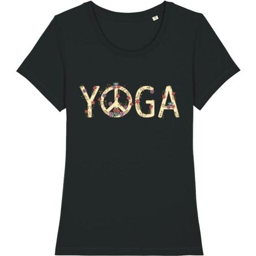 Yoga Peace, T-Shirt Bio Femme Stanley Stella 2.0