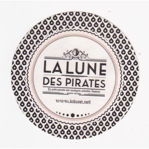 Autocollant / Sticker - La Lune Des Pirates (La Petite Planète Des Musiques Actuelles -Amiens) Saison 2013-14