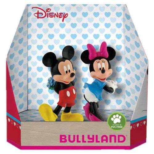 Disney Pack 2 Figurines Micky Valentine 8 - 10 Cm