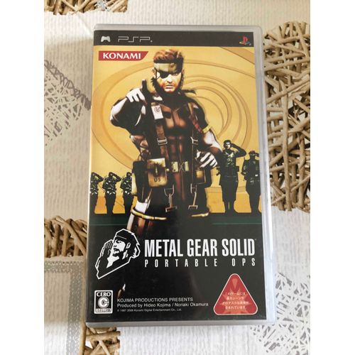 Metal Gear Solid - Portable Ops Psp