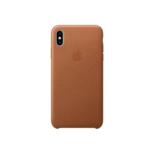 Apple - Coque De Protection Pour Téléphone Portable - Cuir - Marron Selle - Pour Iphone Xs Max