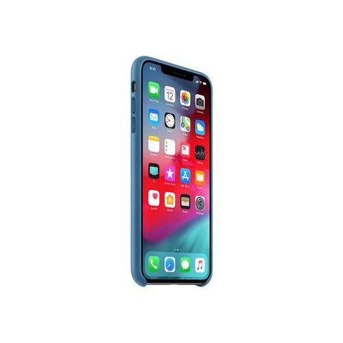 Apple - Coque De Protection Pour Téléphone Portable - Cuir - Bleu Cod Cap - Pour Iphone Xs Max