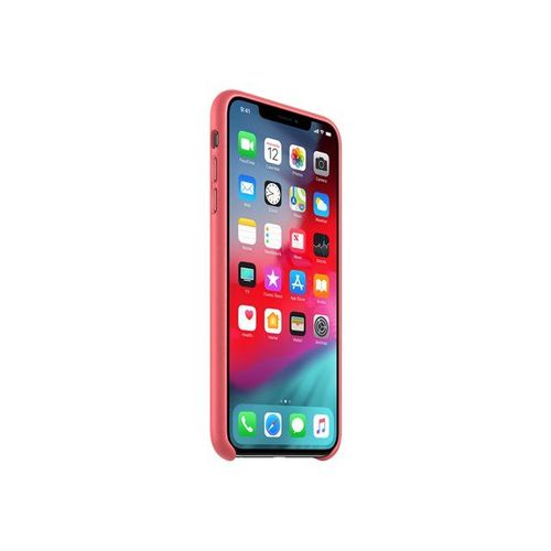 Apple - Coque De Protection Pour Téléphone Portable - Cuir - Rose Pivoine - Pour Iphone Xs Max