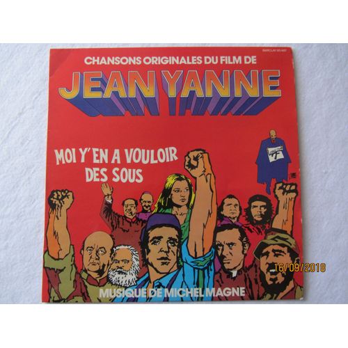 Moi Y'en A Vouloir Des Sous : Bande Originale Du Film Avec Jean Yanne - Bernard Blier - Michel Serrault