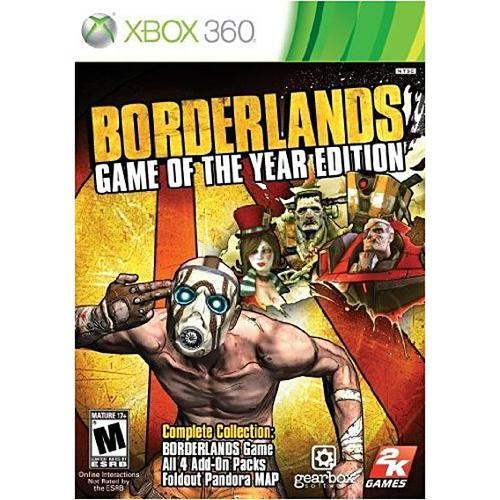 Borderlands : Game Of The Year Edition Xbox 360