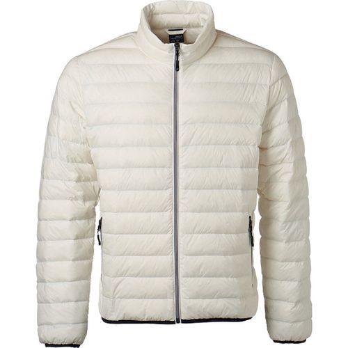 Veste Doudoune Matelass?E Duvet - Jn1140 - Blanc Cass? - Homme