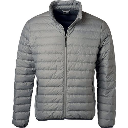 Veste Doudoune Matelass?E Duvet - Jn1140 - Gris Argent - Homme