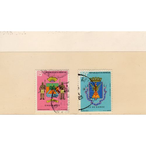 Timbres-Poste Du Sénégal (Armoiries)