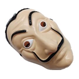 Salvador Dali Réaliste Visage Mask Latex Plastique Masque La CASA De Papel Masque Dali 