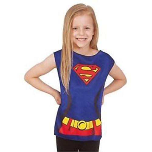 T-Shirt Déguisé Supergirl Pour Enfants - Petit / 3-6 Ans