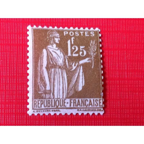 Timbre N°287 Neuf ** Type Paix Lot 196