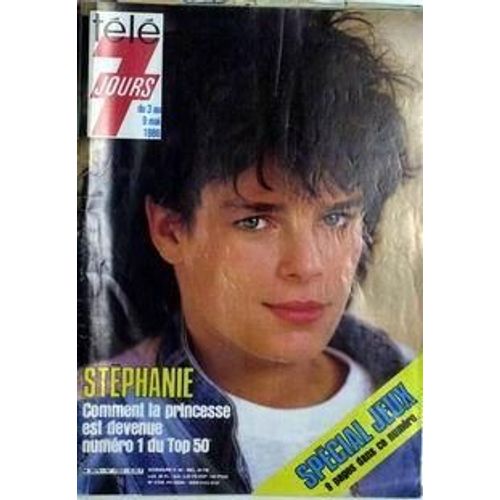 Tele 7 Jours N° 1353 Du 03/05/1986 - Stephanie N-Í1 Du Top 50.