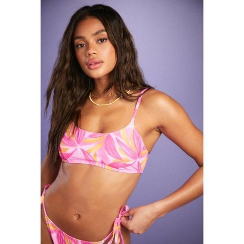 Mix & Match Scoop Bikini Top - Rose - 40