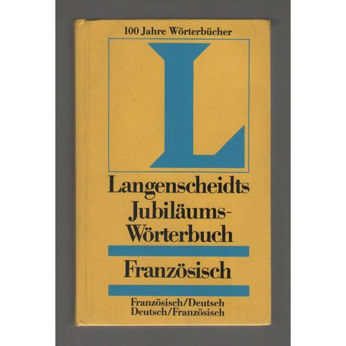 Langenscheidts Jubiläums-Wörterbuch