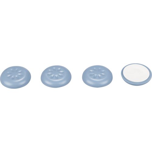 Patin glisseur plastique structure alvéolée 3M - Diamètre 30 mm - Vendu par 4