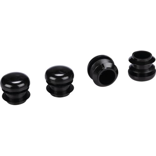 Embout rentrant plastique noir 3M - Diamètre 17 mm - Vendu par 4