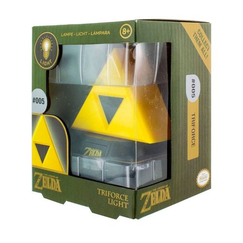 Legend Of Zelda Veilleuse 3d Triforce 10 Cm