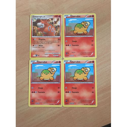 3x Chamallot + Camerupt (Pokemon)