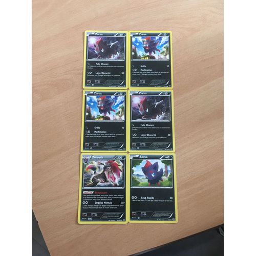 5x Zorua + Zoroark (Pokemon)