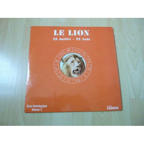 Le Lion Série Astrologie Volume 5 Disque Vinyle