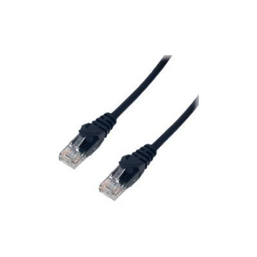MCL Samar - Cordon de raccordement - RJ-45 (M) pour RJ-45 (M) - 5 m - UTP - CAT 6a - moulé, sans crochet - noir