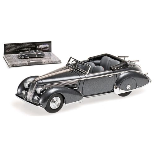 Lancia Astura Tipo 233 Corto 1936 Grey Metal Minichamps 437125334 1/43 Resine-Minichamps