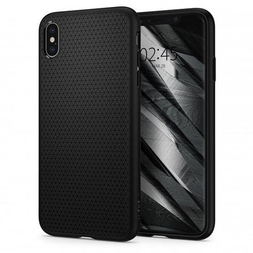 Coque Pour Iphone Xs Max 6.5 Spigen Liquid Air Noir