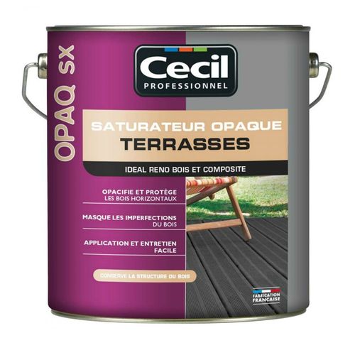 Saturateur CECIL Opaq SX - Bois grisé