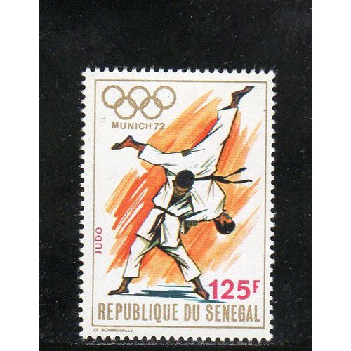 Timbre-Poste Du Sénégal (Jeux Olympiques De Munich)