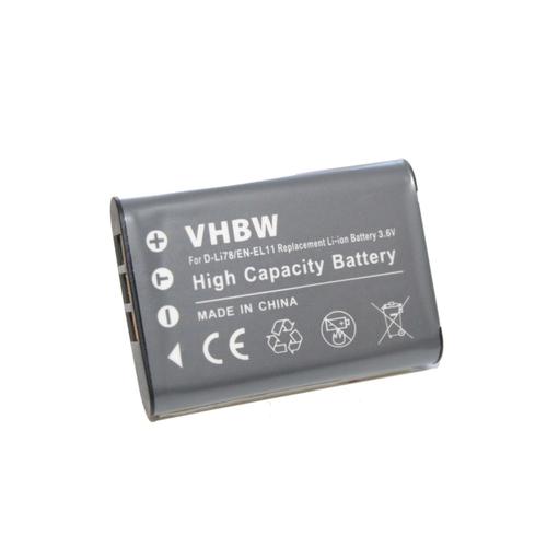 vhbw batterie compatible avec Pentax Optio S1, S 1 appareil photo DSLR (450mAh, 3.6V, Li-Ion) remplace D-Li78