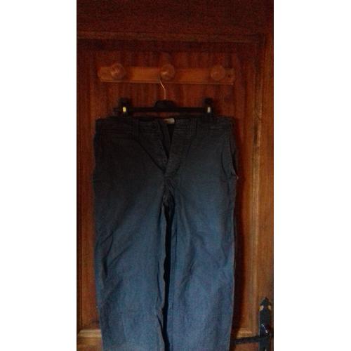 Pantalon Style Treiilis Kaki Taille 14/16 Ans