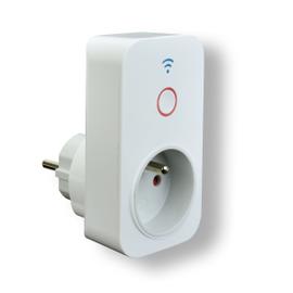 Multiprise Connectée (Type E), 10A Multiprise WiFi avec 4 AC Prises et 4  Ports USB Compatible avec Alexa, Google Home et SmartThings, Prise