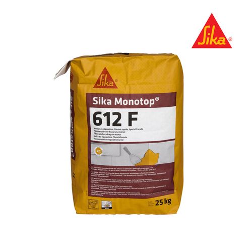 Mortier de réparation rapide SIKA Sika Monotop 612 F - Gris - 25kg