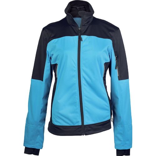 Veste Softshell Bicolore - K416 - Bleu - Femme