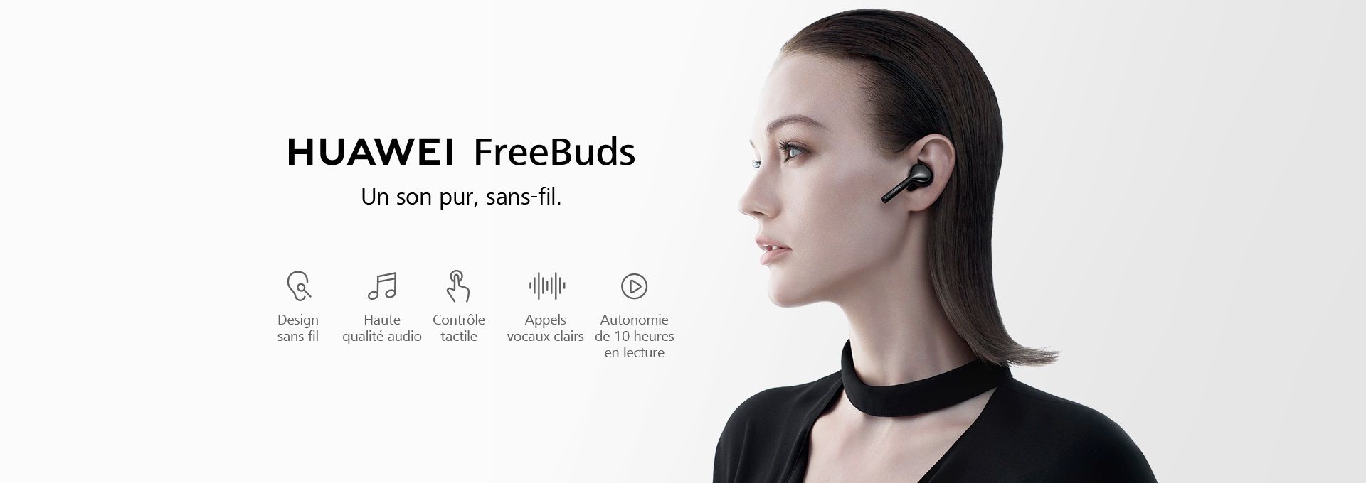 Huawei FreeBuds Blanc_image_1|Rakuten