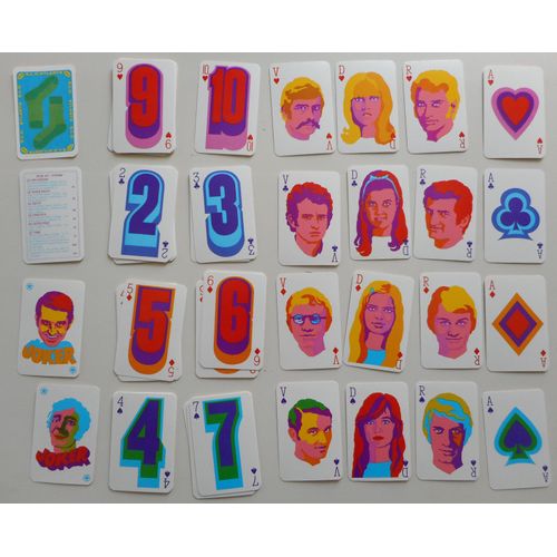 Salut Les Copains 1 Atlanta Hallyday/Vartan/Sheila/Claude Francois/Gall/Mitchell/Dutronc/54 Cartes