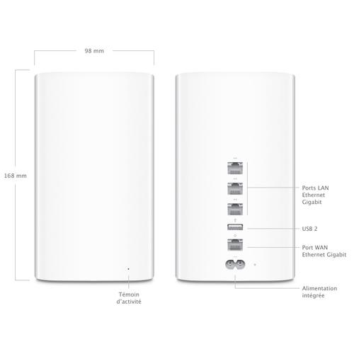 ROUTEUR WIFI APPLE AIRPORT EXTREME 802.11AC