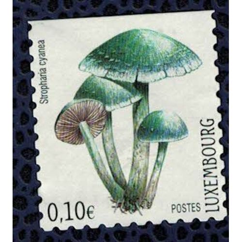 Luxembourg 2004 Champignon Stropharia Cyanea Strophaire Bleu