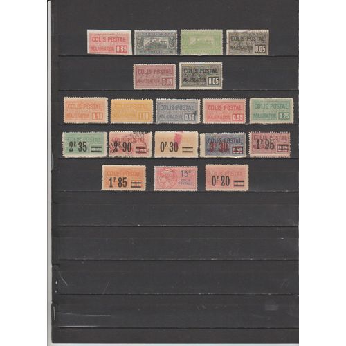 France 19 Timbres Colis Postaux Obliteres & Neufs*