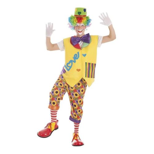 Déguisement De Clown Avec Fleurs Pour Homme