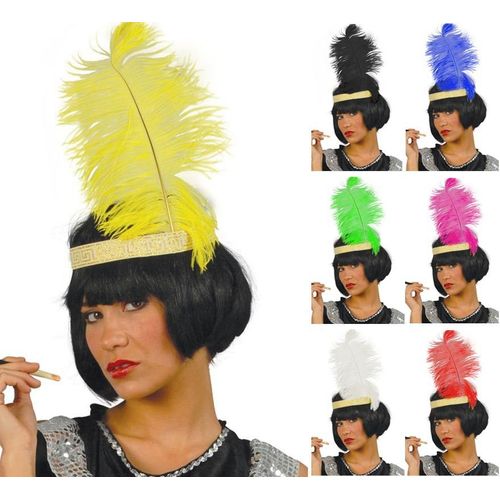 Plume De Autruche G?Ant Plusieurs Couleurs 50 Cm (Couleur Bleu)
